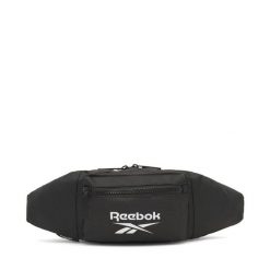 Nerka Reebok. Czarne nerki i saszetki Reebok, bez wzorów, młodzieżowe, bez dodatków. Za 39.99 zł.