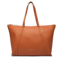 Torebka Coccinelle. Brązowe torebki klasyczne Coccinelle, bez wzorów, klasyczne, bez dodatków. Za 1,269.00 zł.