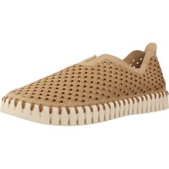 Buty ILSE JACOBSEN TULIP Beżowy. Brązowe buty trekkingowe Ilse Jacobsen, bez wzorów, z materiału, bez zapięcia, trekkingowe. Za 250.99 zł.