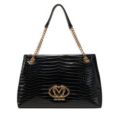 Torebka LOVE MOSCHINO. Czarne torebki klasyczne Love Moschino, bez wzorów, klasyczne, bez dodatków. Za 599.99 zł.