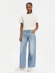 Mustang Jeansy Medley 1016216 Niebieski Wide Leg. Niebieskie jeansy Mustang, bez wzorów, z bawełny. Za 269.99 zł.