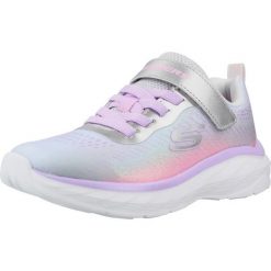 Buty SKECHERS BOUNDLESS COLOR BLITZ Fioletowy. Fioletowe buty trekkingowe Skechers, z syntetyku, bez zapięcia. Za 175.99 zł.