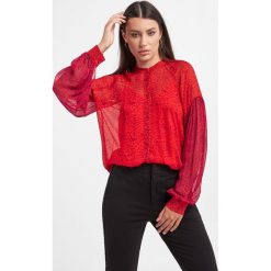 Koszula TWINSET. Czerwone koszule Twinset Milano, bez wzorów, bez kołnierzyka, bez ramiączek. Za 889.00 zł.