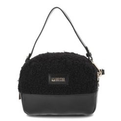 Czarna Mała Damska Torebka Big Star. Czarne torebki klasyczne BIG STAR, bez wzorów, ze skóry ekologicznej, eleganckie, na ramię, małe, bez dodatków. Za 161.99 zł.