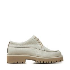 Trapery Fracap. Białe traperki Fracap, bez wzorów, bez obcasa, bez zapięcia. Za 1,149.00 zł.
