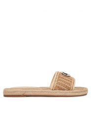 Guess Espadryle FLJKLI FAB03 Beżowy. Brązowe espadryle Guess, z aplikacjami, z syntetyku, bez obcasa. Za 559.99 zł.