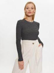 Noisy May Bluzka Posy 27026866 Czarny Slim Fit. Czarne bluzki Noisy May, s, bez wzorów, z wiskozy, bez kołnierzyka, bez ramiączek. Za 69.99 zł.