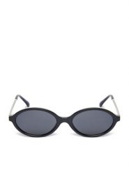JENNY Okulary przeciwsłoneczne 4WF-015-SS25 Czarny. Czarne okulary przeciwsłoneczne Jenny, bez wzorów, z tworzywa sztucznego, plastikowe. Za 49.99 zł.