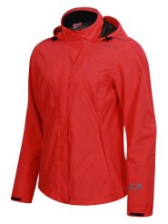 Protective Kurtka przeciwdeszczowa "Rain II" w kolorze czerwonym rozmiar: 38. Czerwone kurtki przeciwdeszczowe Protective, m, bez wzorów, bez kaptura, outdoorowe. Za 163.26 zł.