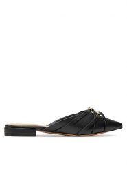Aldo Klapki Ovendean 13741684 Czarny. Czarne klapki Aldo, bez wzorów, ze skóry, bez obcasa, bez zapięcia. Za 329.99 zł.