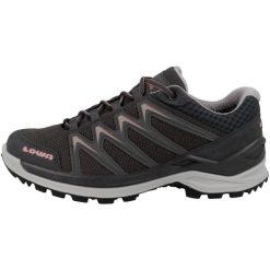 Buty trekkingowe damskie Lowa Innox Pro Low Gtx. Czerwone buty trekkingowe Lowa, z materiału, bez zapięcia. Za 825.85 zł.