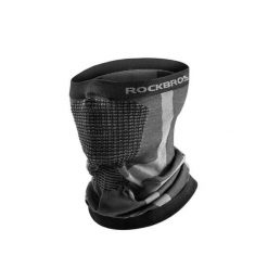 Czapka ROCKBROS Sportowa Szara. Szare czapki zimowe ROCKBROS, bez wzorów, z lycry, eleganckie. Za 55.60 zł.