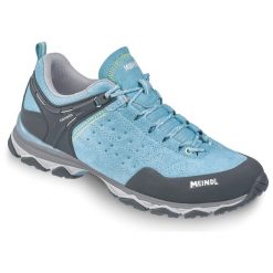 Buty turystyczne damskie Meindl Ontario Lady. Niebieskie buty trekkingowe MEINDL, bez zapięcia. W wyprzedaży za 409.50 zł.