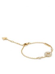 Guess Bransoletka JUBB03 120JW Złoty. Żółte bransoletki Guess, metalowe. Za 249.99 zł.