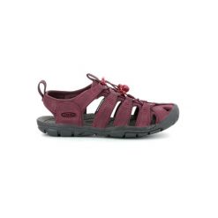 Buty trekkingowe damskie Keen Clearwater Cnx Leather. Brązowe buty trekkingowe Keen, z materiału, bez zapięcia. Za 746.00 zł.