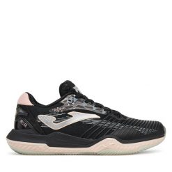 Buty do tenisa Joma. Czarne buty treningowe Joma, bez wzorów, bez zapięcia, tenisowe. Za 399.99 zł.