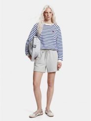 Pieces Bluza "Greta" w kolorze biało-niebieskim rozmiar: S. Niebieskie bluzy Pieces, s, bez wzorów, bez kaptura. Za 149.95 zł.