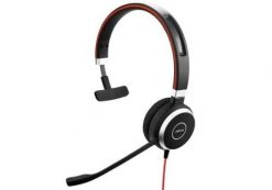 Słuchawki nauszne przewodowe Jabra Evolve 40 UC Mono. Słuchawki nauszne JABRA. Za 349.99 zł.