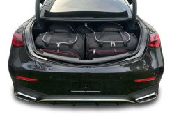 Torby Do Bagażnika Mercedes-Benz Cle Coupe 2023+ 5Szt Kjust. Czarne torby podróżne KJUST, bez wzorów, z kauczuku. Za 1,416.00 zł.