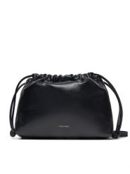 Calvin Klein Jeans Torebka LV04K3060G Czarny. Czarne torebki klasyczne Calvin Klein Jeans, bez wzorów, z jeansu, bez dodatków. Za 259.99 zł.