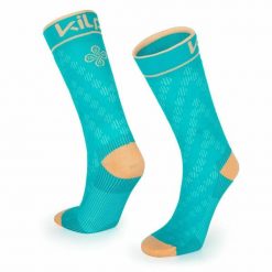 Skarpety rowerowe unisex Kilpi CYCLER-U. Zielone skarpetki Kilpi, bez wzorów. Za 50.25 zł.