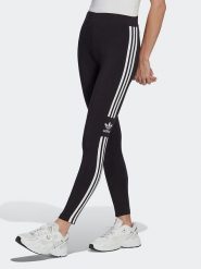 Adidas Legginsy w kolorze czarnym rozmiar: S. Czarne legginsy adidas, bez wzorów. Za 112.45 zł.
