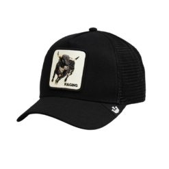 Czapka z daszkiem Goorin Bros. Road Rage Trucker 101-0211-BLK. Czarne czapki z daszkiem Goorin Bros, bez wzorów. Za 179.98 zł.