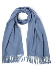 Marie Lund Szalik Kobiety Sztuczne włókno niebieski, ONE SIZE. Niebieskie szaliki i kominy Marie Lund, bez wzorów, z włókna. Za 199.95 zł.