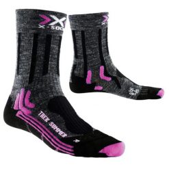 Skarpety sportowe X-Socks Trekking Summer. Szare skarpetki X-Socks, bez wzorów. W wyprzedaży za 56.00 zł.