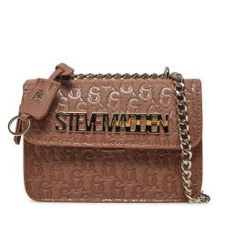 Torebka Steve Madden. Brązowe kopertówki Steve Madden, bez wzorów, wizytowe, bez dodatków. Za 239.99 zł.