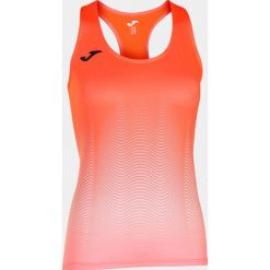 Tank top do biegania damski Joma Elite VII bez rękawów. Białe topy Joma, m, bez wzorów, bez kołnierzyka, bez ramiączek. Za 132.00 zł.