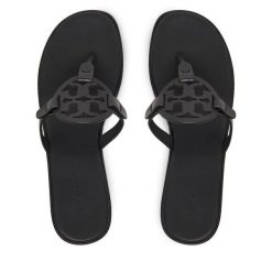 Japonki Tory Burch. Czarne japonki Tory Burch, bez wzorów. Za 1,419.00 zł.