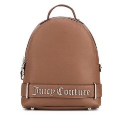 Plecak Juicy Couture. Brązowe plecaki Juicy Couture, bez wzorów, bez dodatków. Za 329.99 zł.