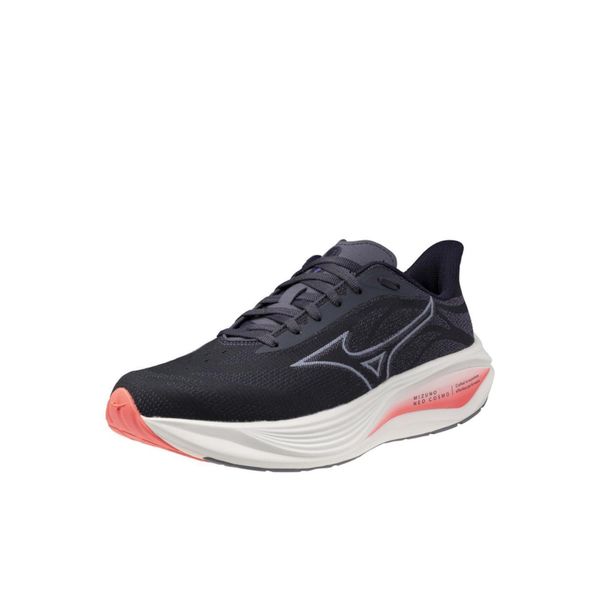 Buty do biegania damskie Mizuno Neo Cosmo blue granite/icelandic. Niebieskie buty do biegania Mizuno, bez wzorów, bez zapięcia, do biegania. Za 419.99 zł.
