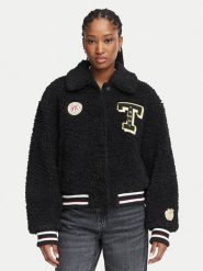 Tommy Jeans Kurtka bomber Varsity DW0DW23426 Granatowy Regular Fit. Niebieskie kurtki Tommy Jeans, l, bez wzorów, z jeansu, bez kaptura. Za 1,199.00 zł.