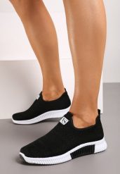 Czarne Buty Sportowe Jynynore. Czarne buty sportowe lifestyle Born2be, bez wzorów, przed kostkę, bez zapięcia. W wyprzedaży za 42.49 zł.