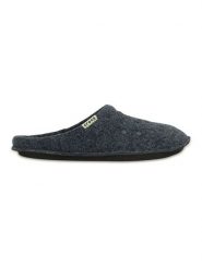 Crocs Kapcie "Classic Slipper" w kolorze granatowym rozmiar: 36/37. Niebieskie kapcie Crocs, bez wzorów, z materiału. Za 41.39 zł.