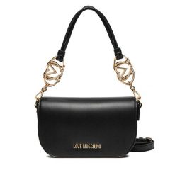 Torebka LOVE MOSCHINO. Czarne torebki klasyczne Love Moschino, bez wzorów, klasyczne, bez dodatków. Za 519.99 zł.