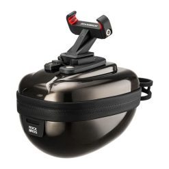 Torba podsiodłowa Rockbros sztywna, hard shell, kompaktowa, pojemność 0,4l. Czarne torebki klasyczne ROCKBROS, bez wzorów, sportowe, bez dodatków. Za 69.99 zł.