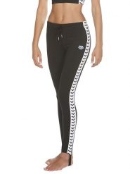Arena Legginsy sportowe "Caroline" w kolorze czarno-białym rozmiar: S. Białe legginsy Arena, s, bez wzorów, z materiału, outdoorowe. Za 47.95 zł.