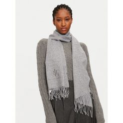 Szalik LAUREN RALPH LAUREN. Szare szaliki i kominy Lauren Ralph Lauren, bez wzorów. Za 619.99 zł.