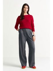 Rich & Royal Sweter w kolorze czerwonym rozmiar: S. Czerwone swetry Rich & Royal, s, bez wzorów, z wełny, bez ramiączek. Za 294.95 zł.