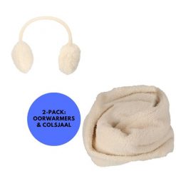 Golf + nauszniki damskie Teddy Wool Jeden rozmiar. Brązowe swetry HEAT KEEPER, bez wzorów, z poliesteru, bez ramiączek. Za 185.79 zł.