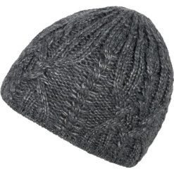 Czapka damska szara PAOLO PERUZZI A-03-GR. Szare czapki zimowe PAOLO PERUZZI, bez wzorów, z materiału, klasyczne. Za 49.99 zł.