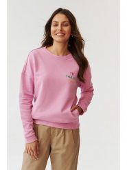 TATUUM Bluza w kolorze różowym rozmiar: S. Różowe bluzy Tatuum, s, bez wzorów, bez kaptura. Za 105.88 zł.