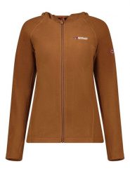 Geographical Norway Kurtka polarowa "Tugood" w kolorze jasnobrązowym rozmiar: XL. Brązowe kurtki Geographical Norway, xl, bez wzorów, z polaru, bez kaptura. Za 113.90 zł.