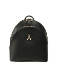 Patrizia Pepe Plecak CB0056/L001-K118 Czarny. Czarne plecaki Patrizia Pepe, bez wzorów, ze skóry, bez dodatków. Za 1,429.00 zł.