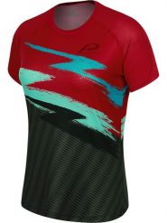 Protective Koszulka kolarska "P-On" w kolorze czerwono-ciemnozielonym rozmiar: 44. Czerwone t-shirty sportowe Protective, bez wzorów, z materiału, bez ramiączek, rowerowe. Za 83.62 zł.