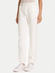 Guess Spodnie dresowe V5YB06 KBSL2 Écru Regular Fit. Spodnie dresowe Guess, z aplikacjami, z dresówki. Za 259.99 zł.