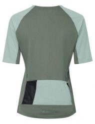 Koszulka damska Kuro Shirt II. Zielone t-shirty sportowe Vaude, bez wzorów, z materiału, bez ramiączek, na fitness i siłownię. Za 279.00 zł.